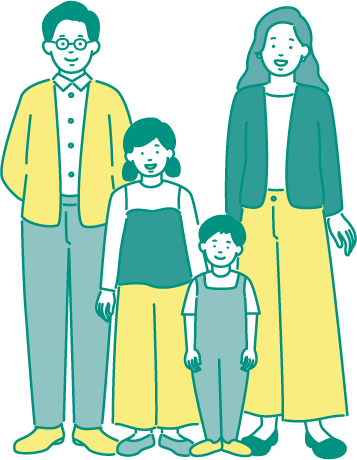 50代フリーランスの4人家族
